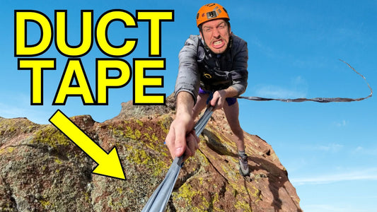 Can You Rappel Off A Cliff With a Rope Made of Duct Tape?