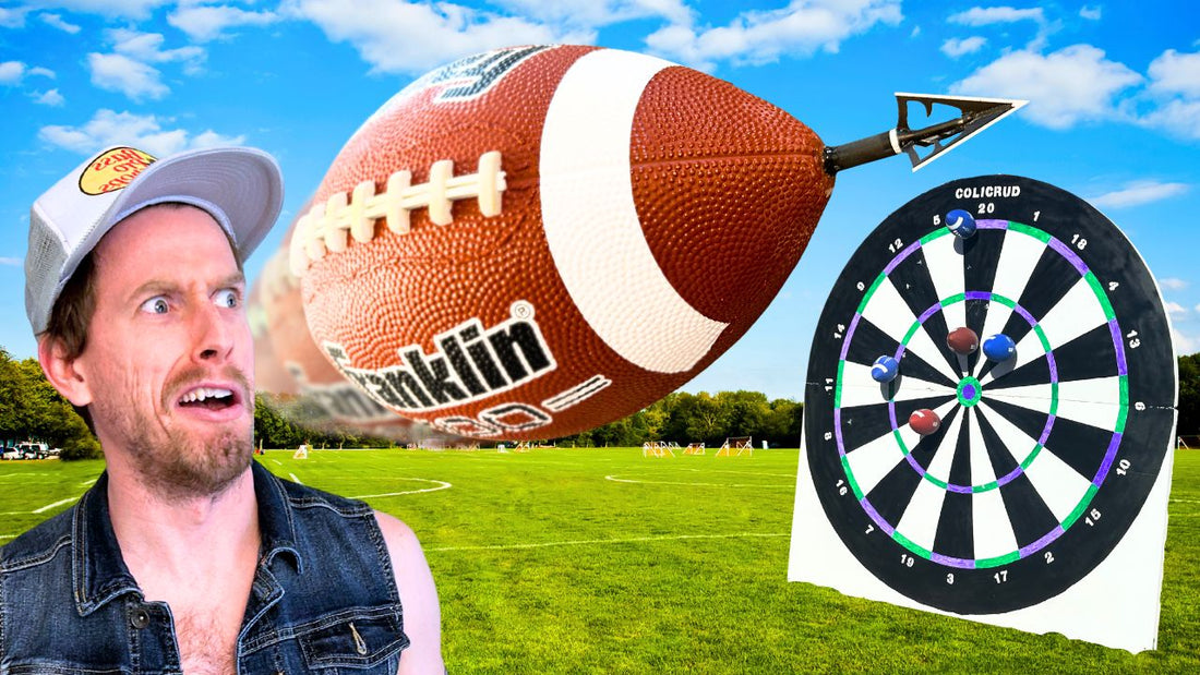 Giant Football Darts - America's Most Dangerous Backyard Game